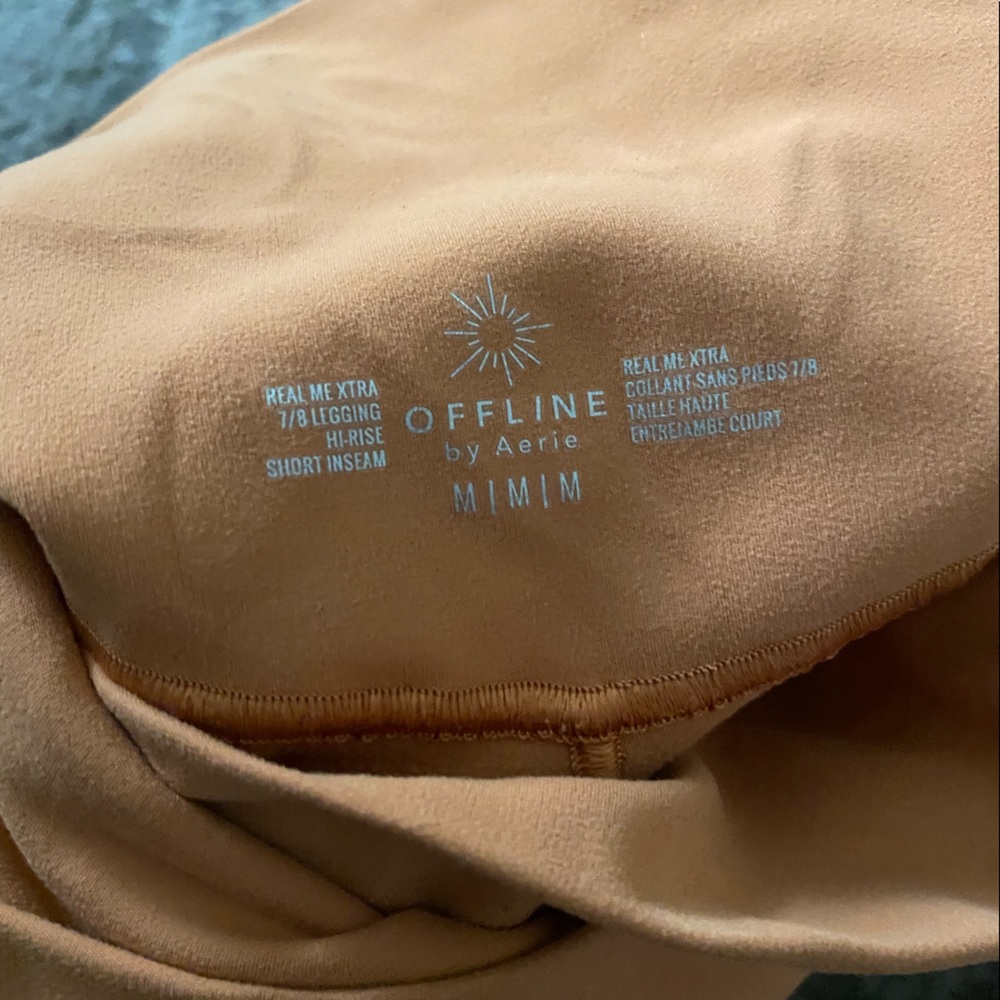 Ariel Crossover 7/8 orangey leggings